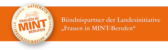 Logo 'Frauen in Mint Berufen'