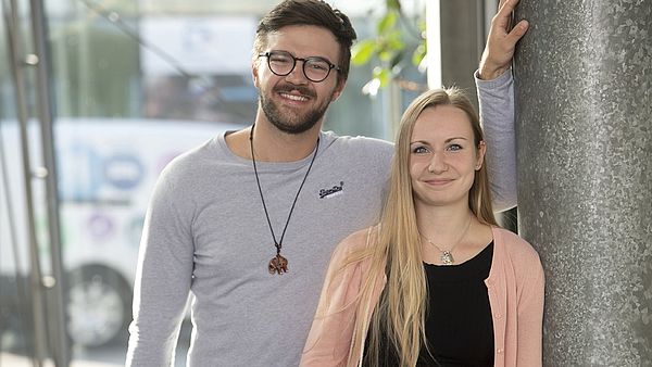 Studierende im Vorlesungssaal der Hochschule Esslingen