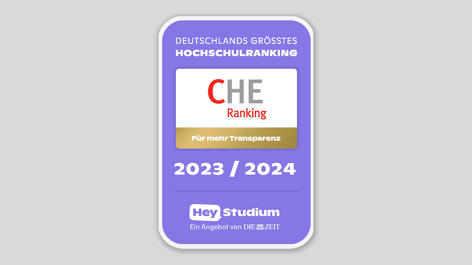 Spitzenergebnisse für Wirtschaftsinformatik in neun Kategorien beim CHE-Ranking 2023