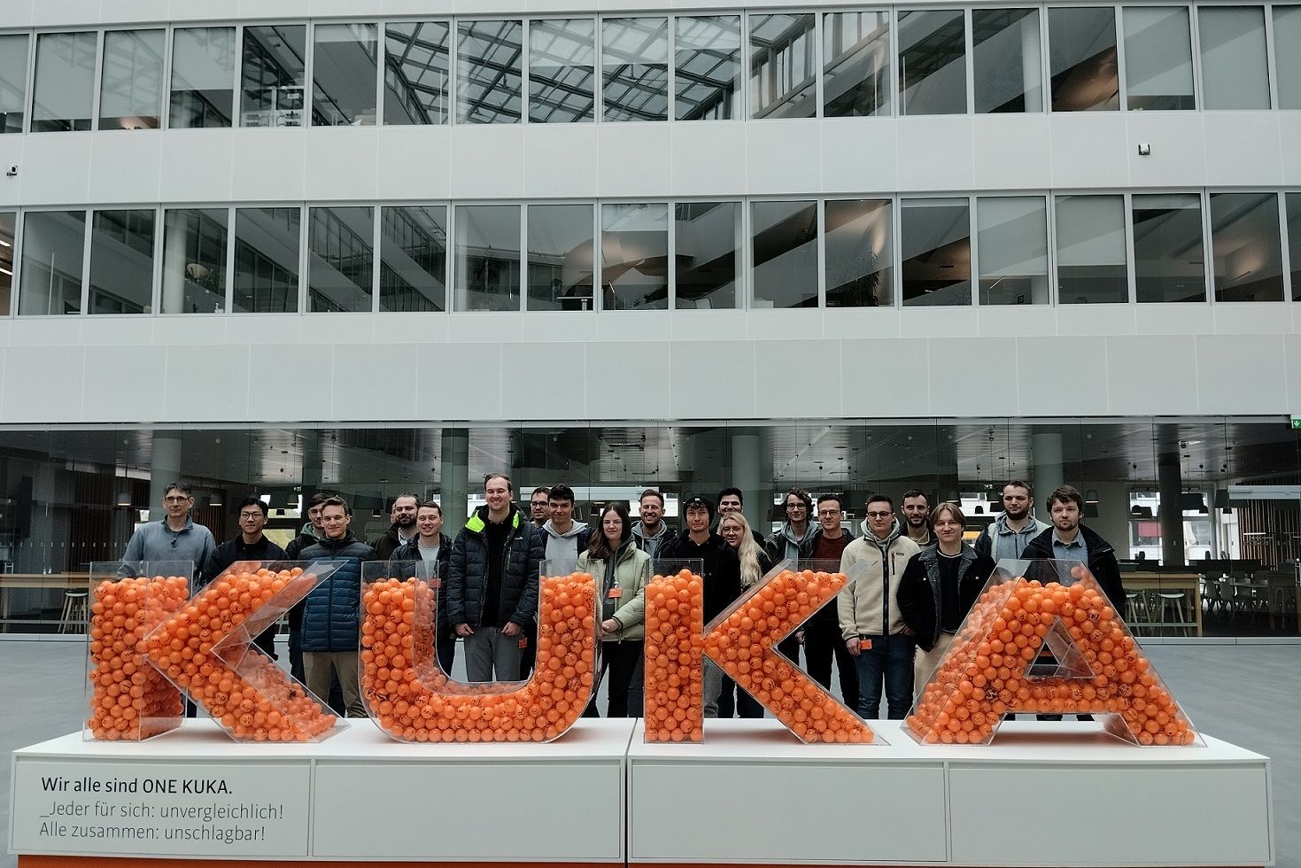 Gruppenfoto Kuka AG