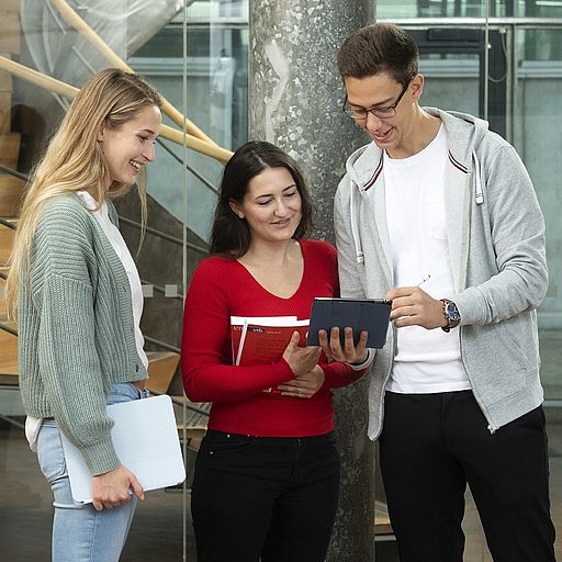 Studierende am Campus Göppingen