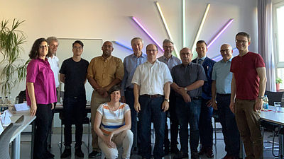 Die Teilnehmenden des Projektbegleitenden Treffens zum Forschungsprojekt ReKath.