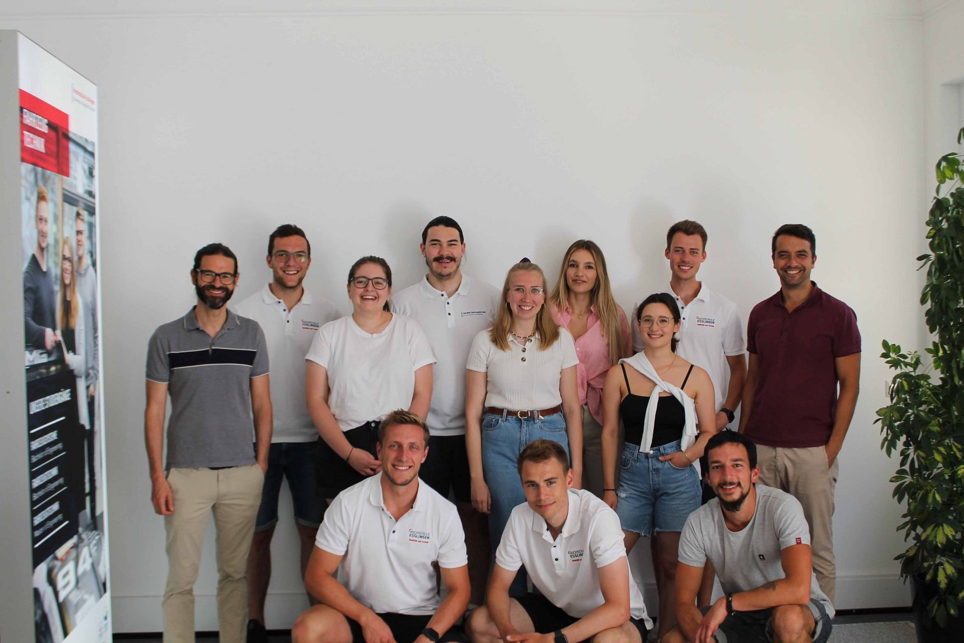 Gruppenfoto der Studierenden, die am Projekt teilnehmen.