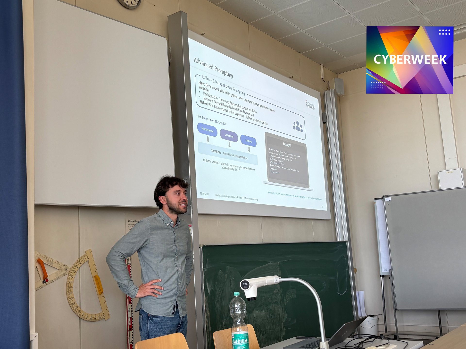 Referent bei einer Pr&auml;sentation