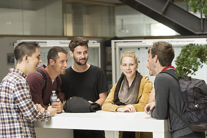 Studierende am Campus Göppingen