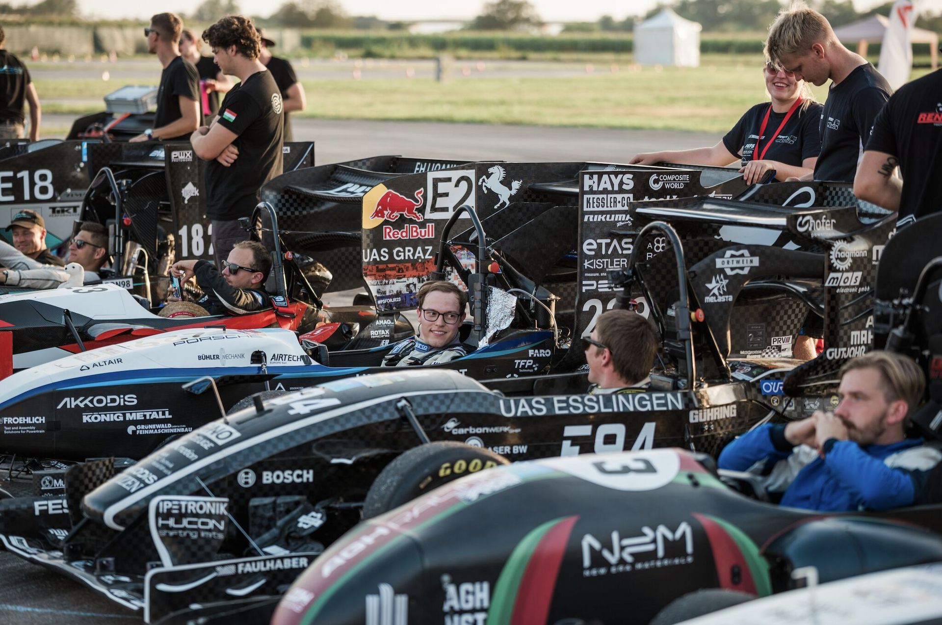 Rennautos bei der Formula Student 