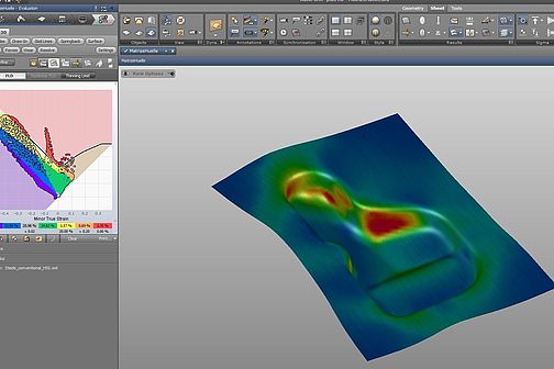 FE-Simulation using AutoForm