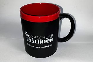 Tasse mit Aufschrift Hochschule Esslingen