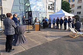 Beim gemeinsamen Grillfest konnten sich die Teilnehmenden austauschen.