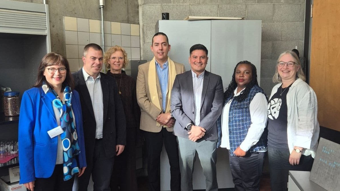 Gruppenbild mit International Office und Mexikanischem Besuch