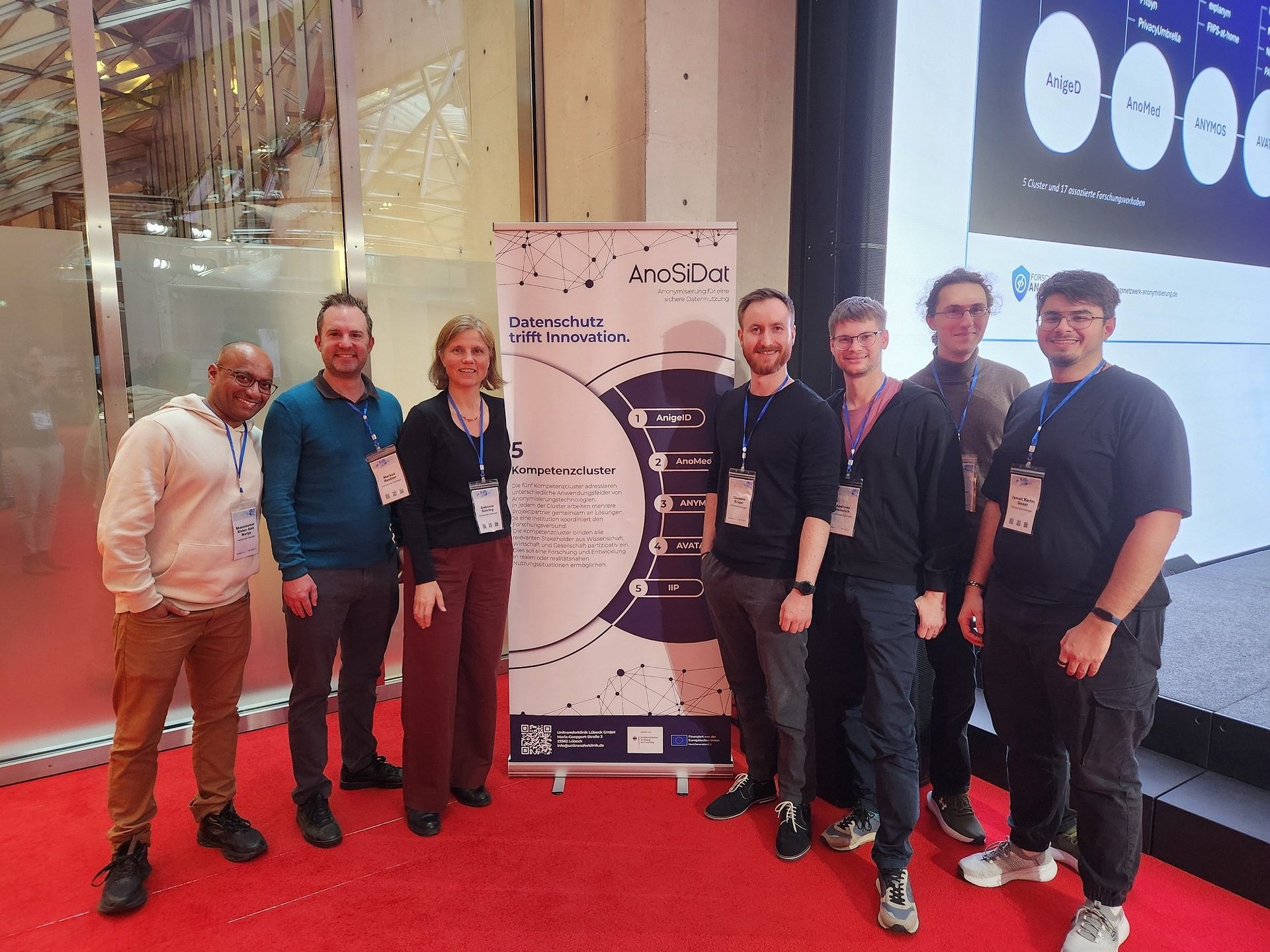 Gruppenbild des Forschungsprojekts Anomob