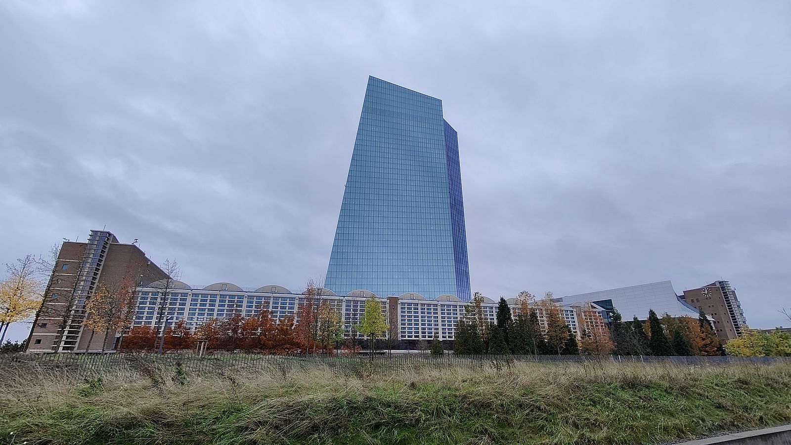 Gebäudekomplex der Europäischen Zentralbank - EZB