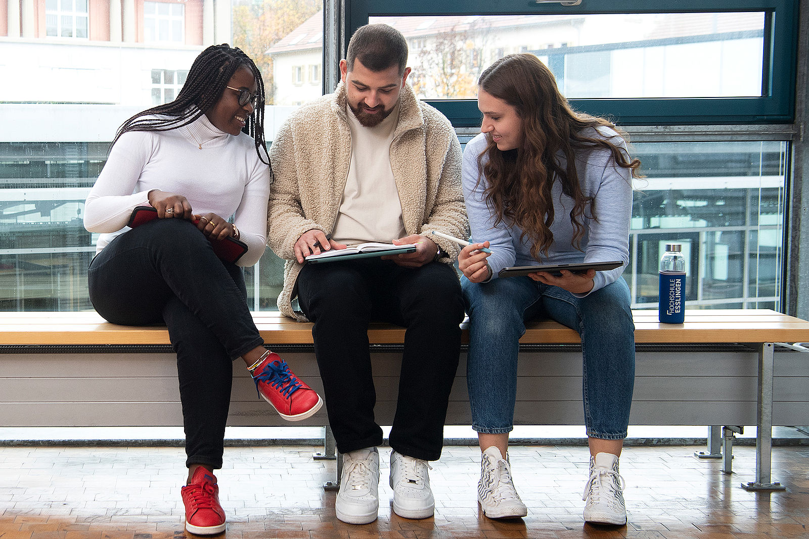 Studierende an der Hochschule Esslingen