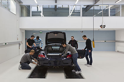 Arbeitsgebiet Service Technik