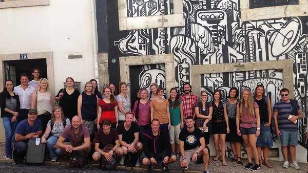 Gruppenfoto Studierende Studienfahrt 