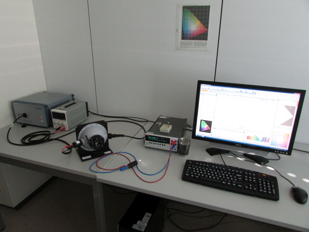LED measurement station