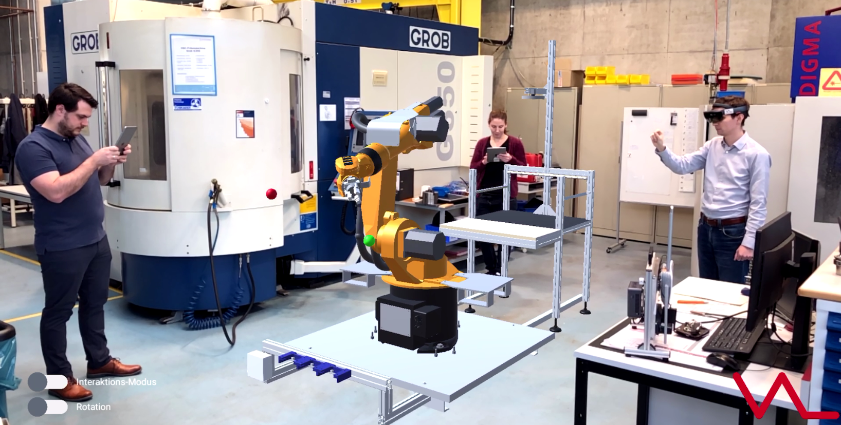 Virtual Reality beim Maschinenbau