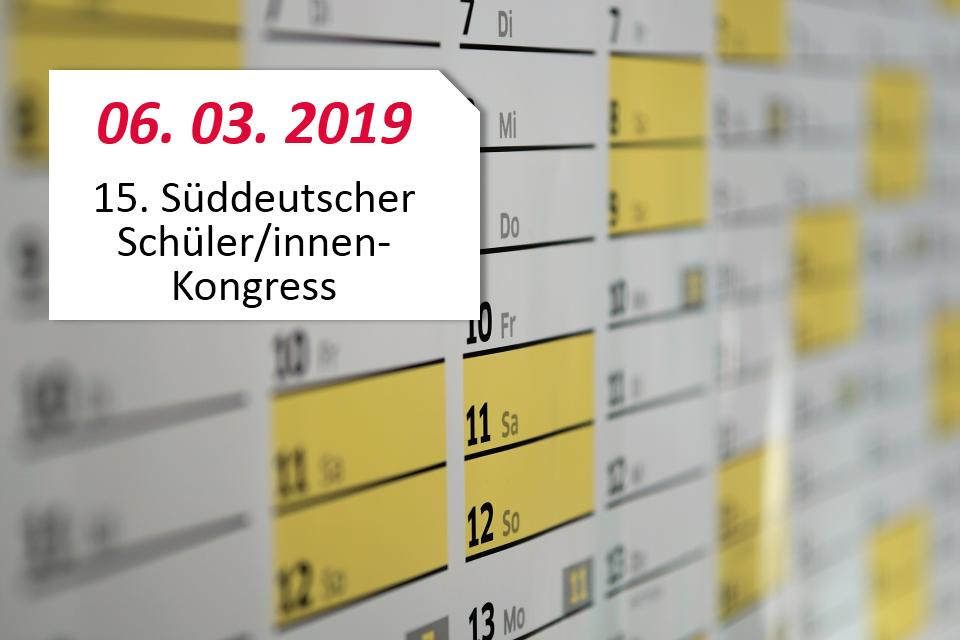 15. Süddeutscher Schüler/innen-Kongress