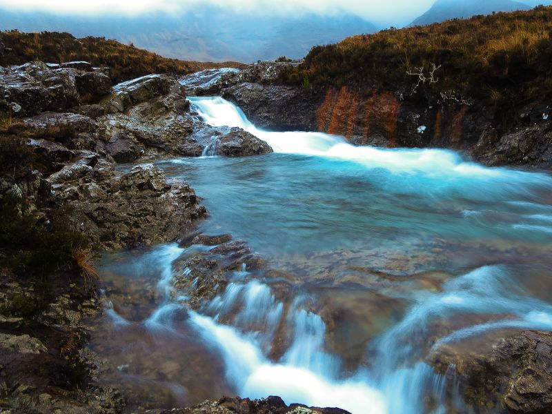 Schottland Fairy Pools Schottland Fairy Pools