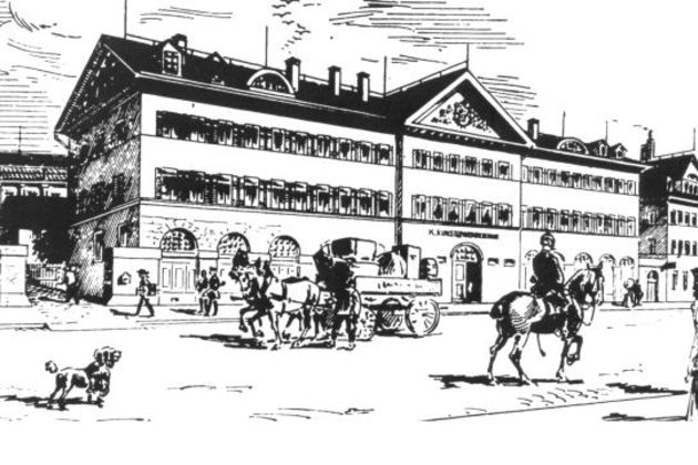 Maschinenbauschule in 1868