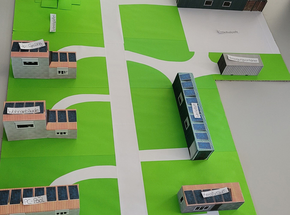 Modell „Tiny House Smart Campus Göppingen“