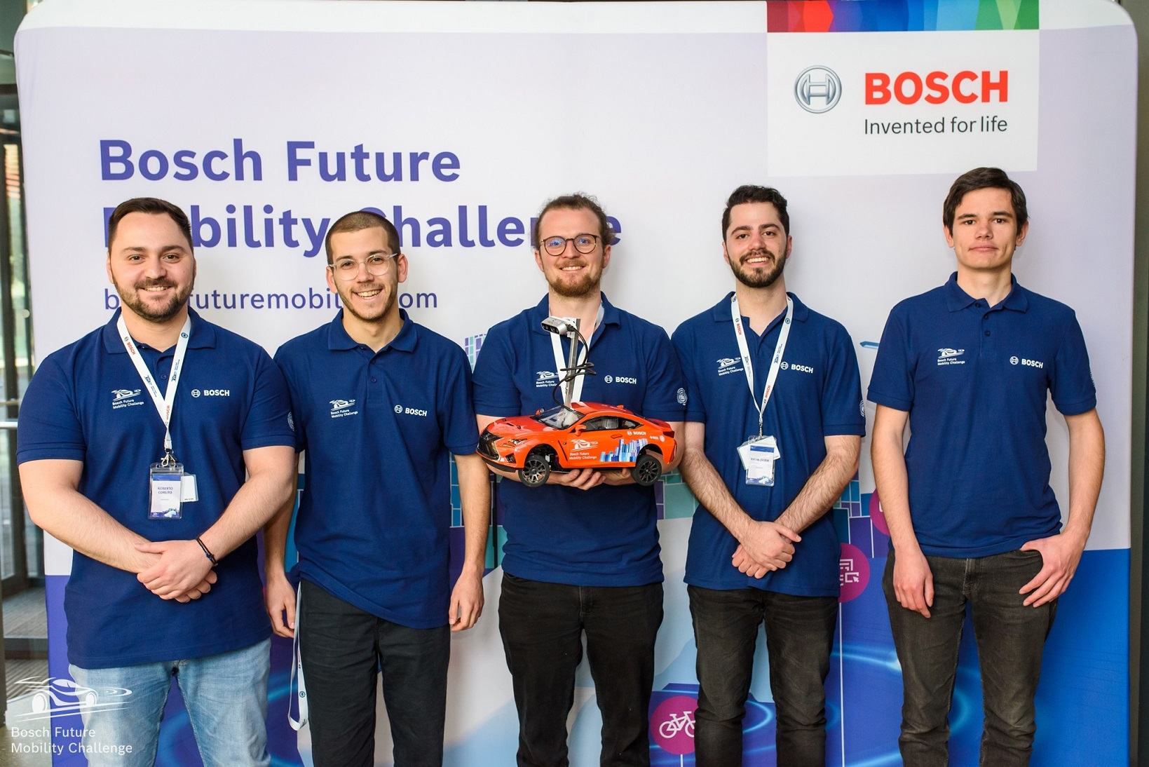 Gruppe von Studierenden der Informatik Hochschule Esslingen