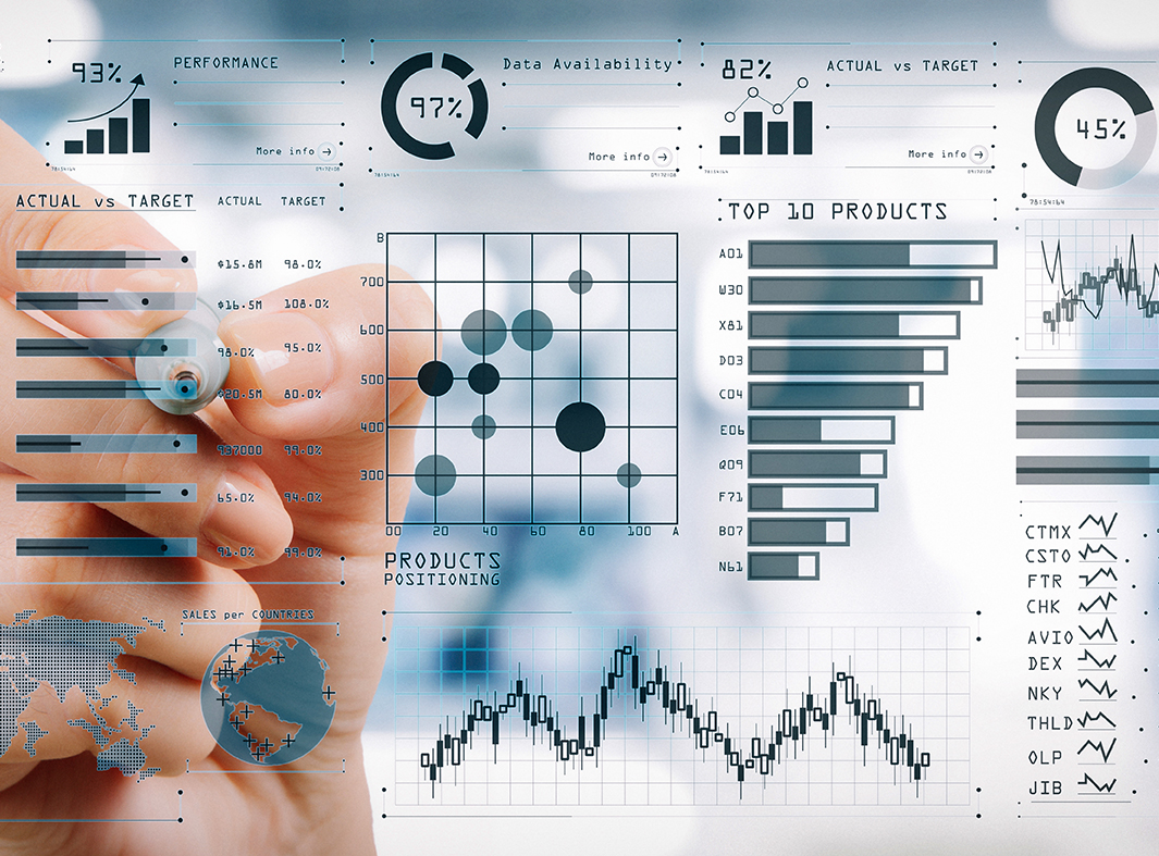 Data Scientists analyse data from all areas of business