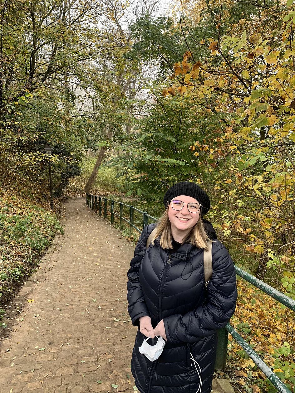 Kati Weissert during her study abroad semester in Esslingen, private image